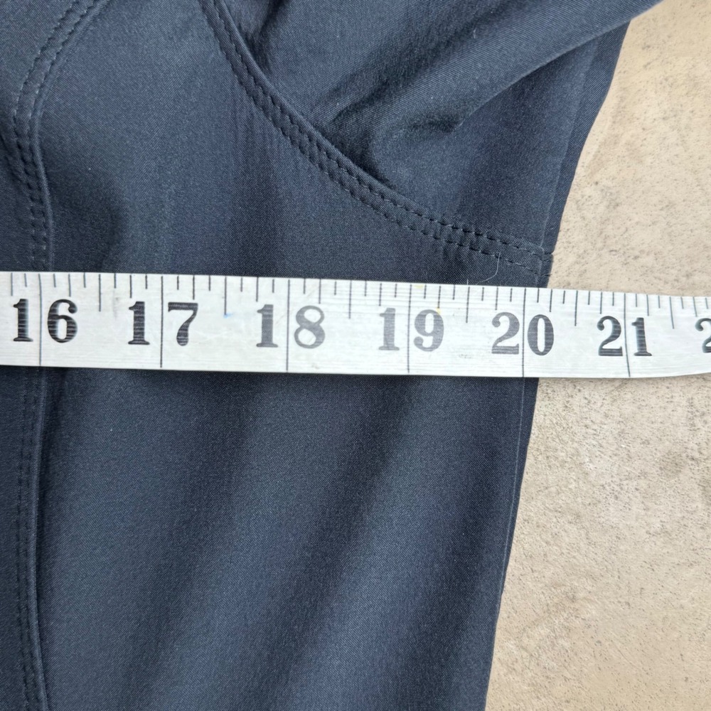 OGIO Black Softshell Jacket Women's Longline Coat Zip Pockets Medium Logo - Picture 6 of 10
